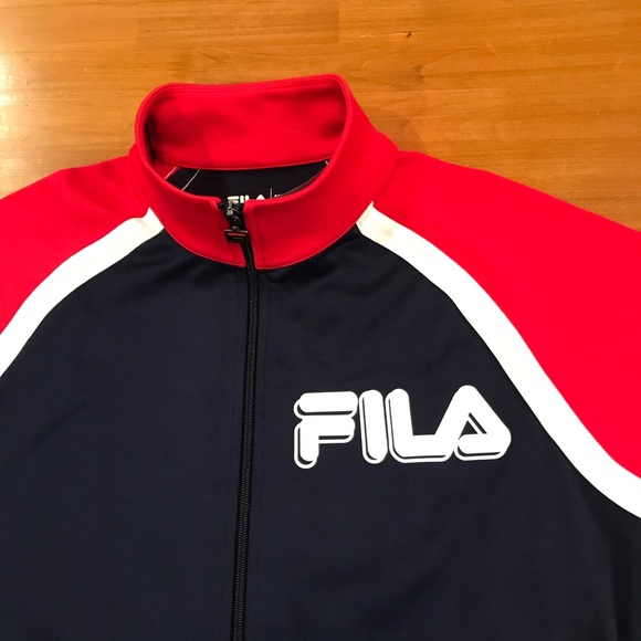 FILA Retro Logo Track Jacket - Picture 4 of 6